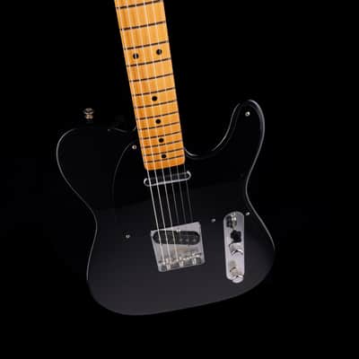 Fender Dealer Exclusive Vintera Road Worn '60s Double Esquire Black with Case image 3