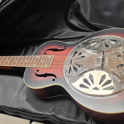 Dave Mustaine's Megadeth Album Recorded Gretsch G9230 Dobro Resonator Guitar in Custom Dean USA Professional Case - Artist owned by DAVE MUSTAINE signed COA image 3