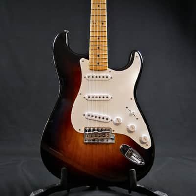 Vintage Custom 1955 Stratocaster NOS  Wide-Fade 2-Color Sunburst image 1