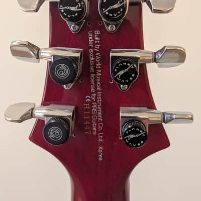 PRS SE Custom 22 2007 - Cherry Sunburst image 4