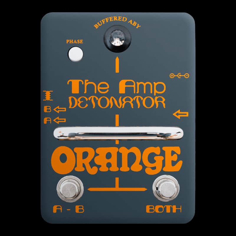 Orange Amp Detonator Buffered ABY Switch Guitar Pedal image 1