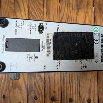 Behringer HB01 Hell Babe Wah Pedal 2010s - Black image 5