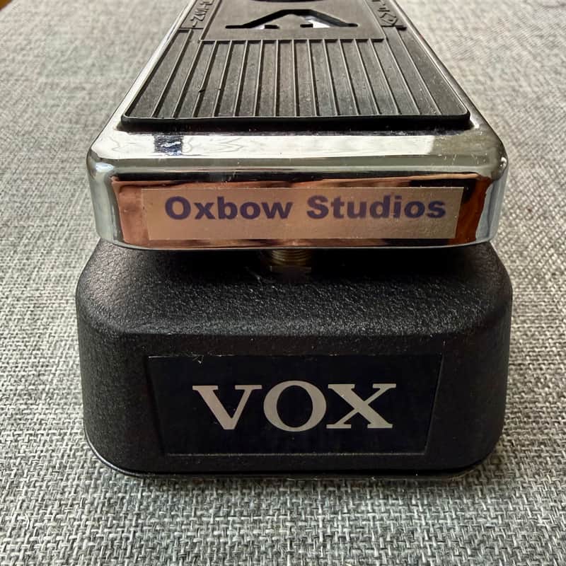 Oxbow Studios 初期 Clyde McCoy Replica Wah Oxbow Studios Clyde McCoy Replica Wah-Wah - Black and Crome 2018