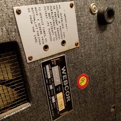 Webcor Rare EP4257-1 Squire Stereo 4-Track Tape Recorder 1960s image 4