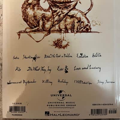 Korn - S/T - Guitar Tab / Tablature Book image 2