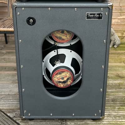 Two Rock Bloomfield Drive 100/50 Watt head and Cab - Silver Tolex image 8