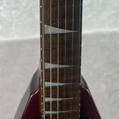 Jackson Rhoads RX10D electric guitar in transparent red finish w/ case image 12