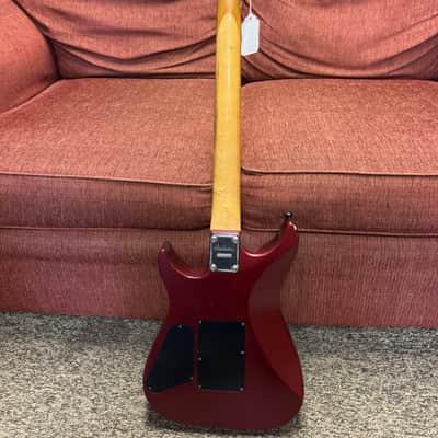 Jackson SDK2 Super Dinky HSH w/Floyd Rose Burgundy Oak image 9