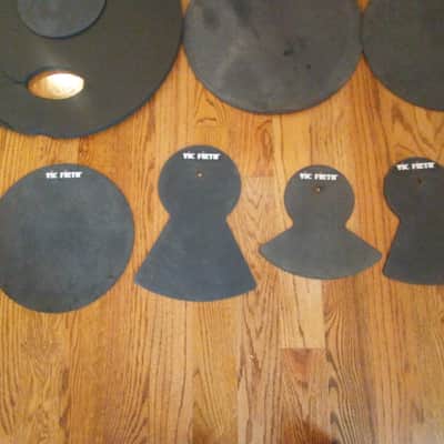 Vic Firth Drum and cymbal muting practice pad set designed for quiet playing image 6