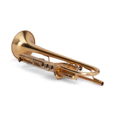 Adams A1 Bb Trumpet - Satin Gold Lacquered image 8