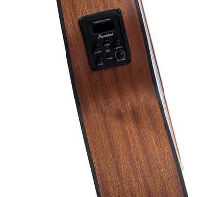 Bamboo GA-41-MAHOGANY-Q Dreadnaught Mahogany Top Mahogany Harmony 6-String Acoustic-Electric Guitar image 5