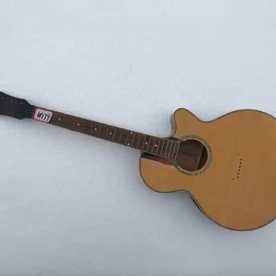 Folk Acoustic Guitar Spruce Top Body with Maple Neck, Rosewood Fingerboard image 8