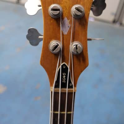 Hoyer 5046 bass vintage Natural finish (approx. 1976) image 2