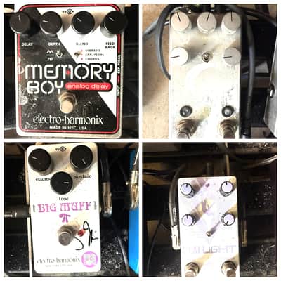 OBNE Flat Light + Walrus Slö + J Mascis Big Muff + EHX Memory Boy Pedal Lot image 1
