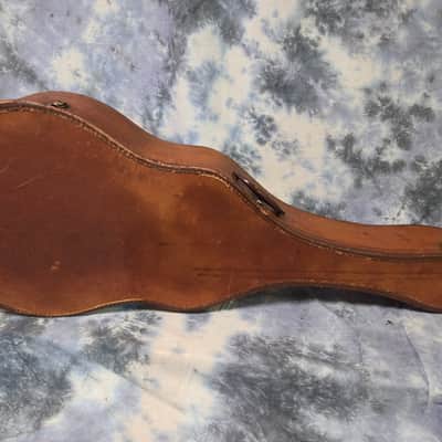 Vintage RARE 1950's Gibson Geib Tan Brown J45 J50 Soft Shell Guitar Case image 2