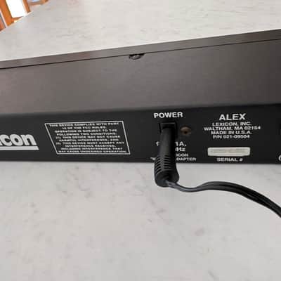 Lexicon Alex Digital Effects Processor 2000s - Black image 8