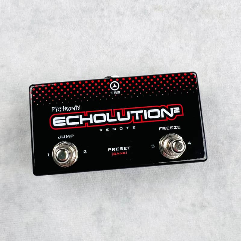 Pigtronix Echolution 2 Remote Pedal 2010s - Black image 1