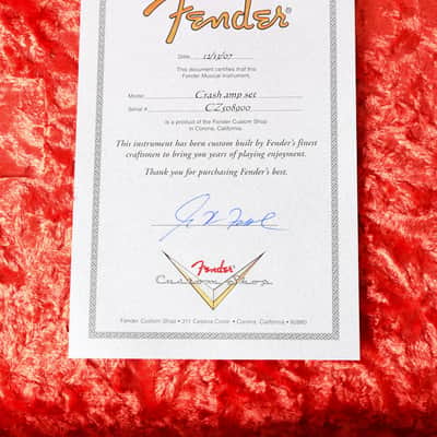 2007 Fender Custom Shop Greg Fessler Masterbuilt Crash Telecaster & Pro Junior Set image 16