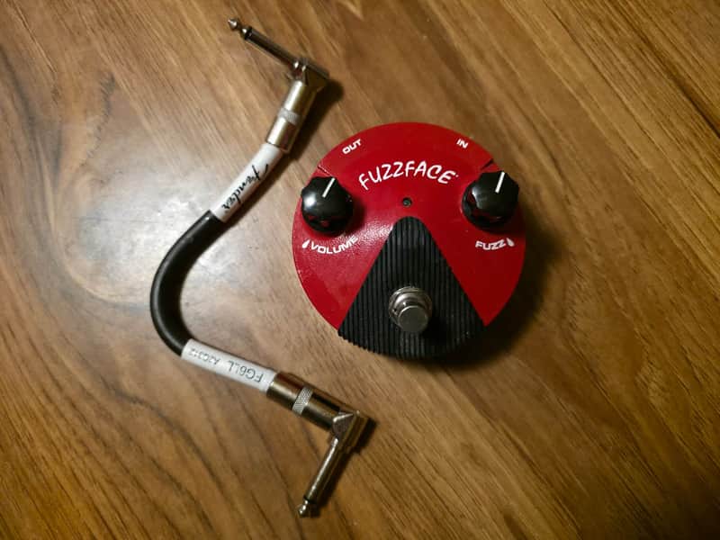 Dunlop Fuzz Face distortion pedal w/connector image 1