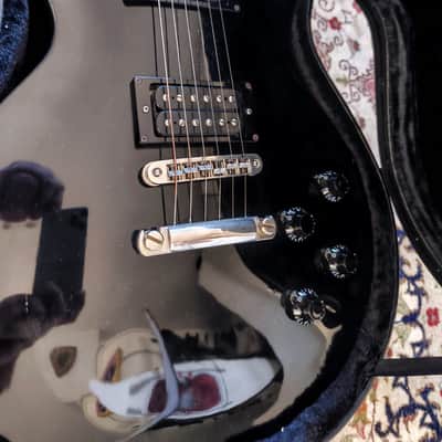 Greco EG-700  1976 - LP Black tuxedo Rare FujiGen Gakki image 3