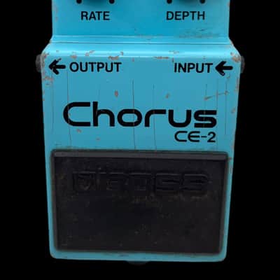 Boss CE-2 Chorus (Black Label) With Keeley Mod 1979 - 1984 - Blue X6340 image 1