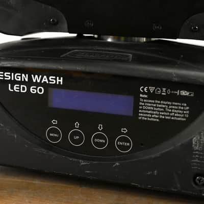 Elation Design Wash LED 60 RGBW LED Moving Head Wash Light CG011QB image 3