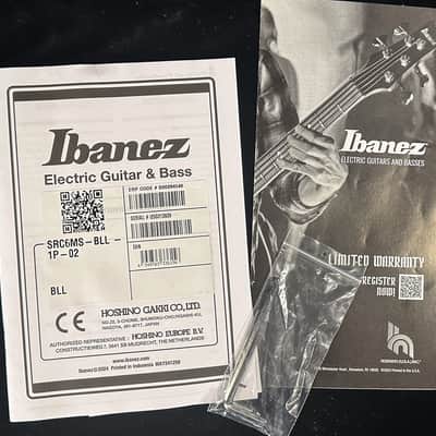 Ibanez Bass Workshop SRC6MS 6-string Multi-Scale Bass Black Stained Burst Low Gloss (609) image 8
