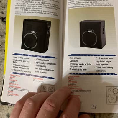 Peavey Sound Reinforcement Catalog 1992 image 8