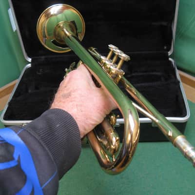 Blessing Scholastic B-125 Trumpet - Reconditioned - Case & Blessing 7C Mouthpiece image 14