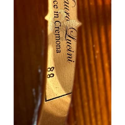 Immagine VENDUTO Violino italiano dell'Officina Mauro Lucini, Cremona, n. 88, 2025 (certificato) - 8