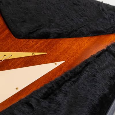 Dean USA Vengeance Pickguard Limited Edition Electric Guitar, Ebony Fingerboard, Mahogany Gloss Natural image 9