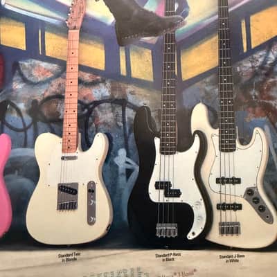 Squier Catalog Brochure 1989 H.M. Strat stratocaster telecaster contemporary jazz precision bass II image 5