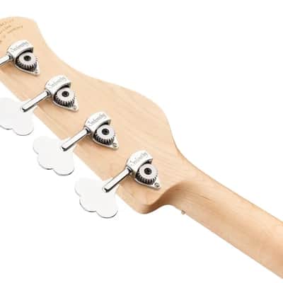 Sadowsky MetroLine 21-Fret Vintage J/J Bass-Swamp Ash Body-4 String-Nirvana Black Transparent Satin-Lefthand image 8