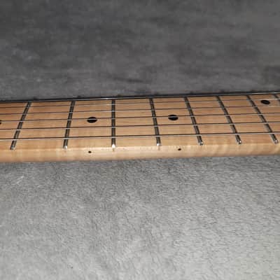 2006 Fender Squier Hello Kitty Stratocaster black guitar COLLECTORS ITEM image 9