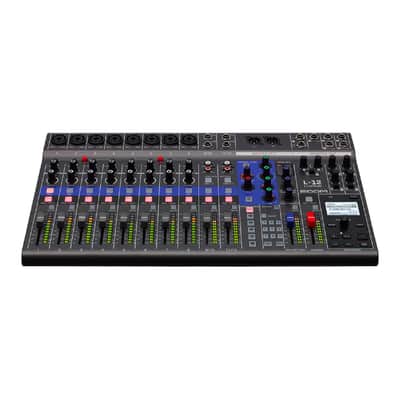 Zoom LiveTrak L 12 12 Channel Digital Mixer and Multitrack Recorder Bundle image 8