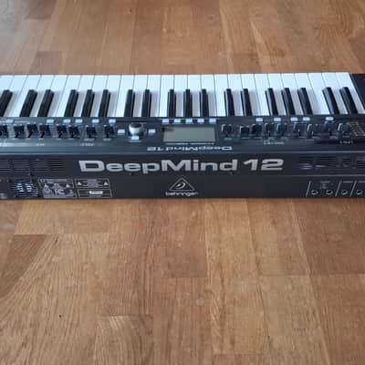 Behringer DeepMind 12 49-Key 12-Voice Polyphonic Analog Synth 2016 - Present - Black image 2