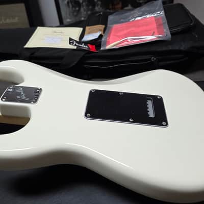 Fender American Stratocaster BRAND NEW Performer Olympic White Rosewood Pro USA Strat Electric Guitar image 19