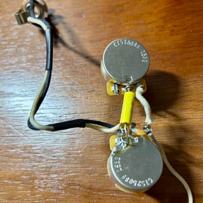 Premium Telecaster 3 way wiring harness with CTS custom 275K premium pots image 2