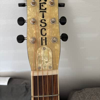 Gretsch G9220 Bobtail Round-Neck Acoustic Electric 2016 - 2-Color Sunburst image 4