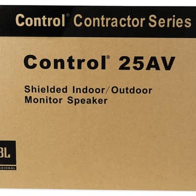 Pair JBL Pro CONTROL 25AV 5.25" 60 Watt 70v Indoor/Outdoor Commercial Speakers image 11