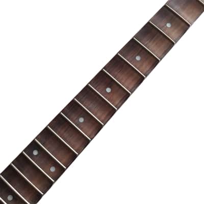 Big Head Full Scalloped Maple Guitar Neck,24-Fret Left hand image 4
