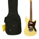 2005 Fender '69 Mustang Reissue Electric Guitar, Rosewood Fingerboard, Vintage White w/ Bag