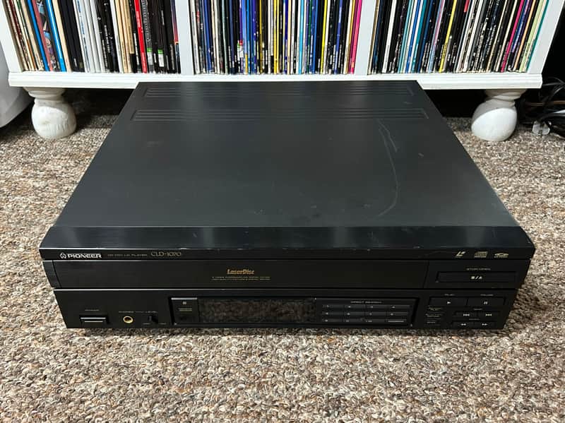 Pioneer CLD-1070 CD CDV LD Laserdisc Player No Remote Japan TESTED HAS DEFECTS
