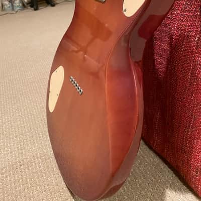 Hondo II Professional H-1010 Doublecut Japan 1980 - Antique Brown Violin Sunburst image 25