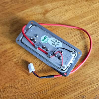 DeArmond Dynasonic Single-Coil Electric Guitar Pickup Nickel/White (Neck) image 2