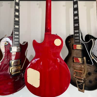 Epiphone Les Paul Standard '60s Quilt Top 2021 - 2025 - Faded Cherry Sunburst w/ HSC image 10