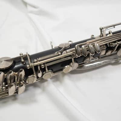 Selmer-Paris Selmer Paris Model 33 Professional Wood Bass Clarinet, Beautiful Silver, Low Eb image 5
