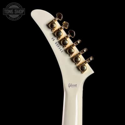 Gibson Custom Dealer Select Explorer Custom Antique Alpine White VOS w/case CS600052 image 8