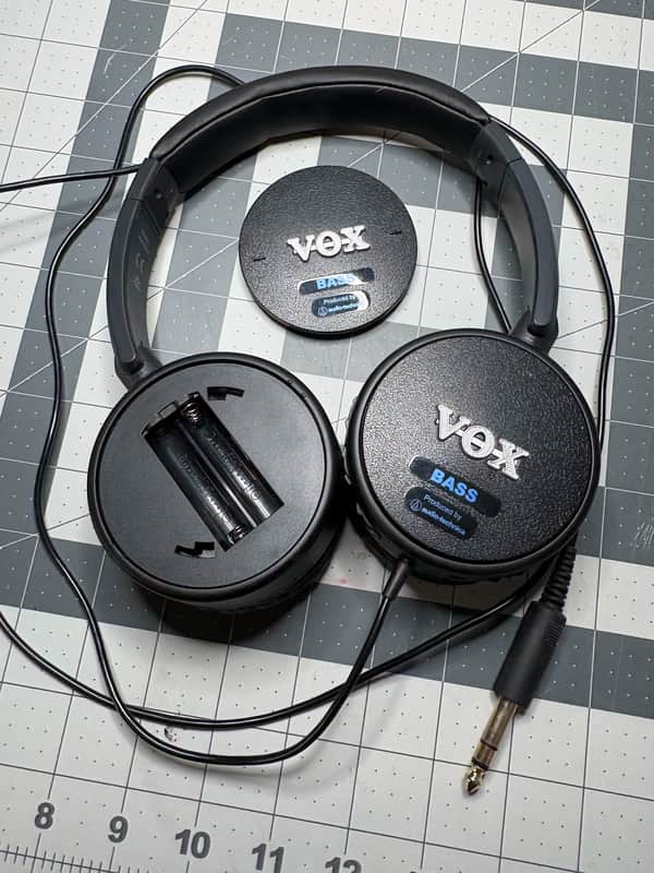 Vox VGH Series - Bass Guitar Amplifier Headphones 2024 - Black image 1