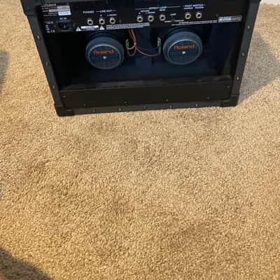 Roland JC-22 Jazz Chorus 2-Channel 30-Watt 2x6.5" Guitar Combo 2016 - Present - Black image 2